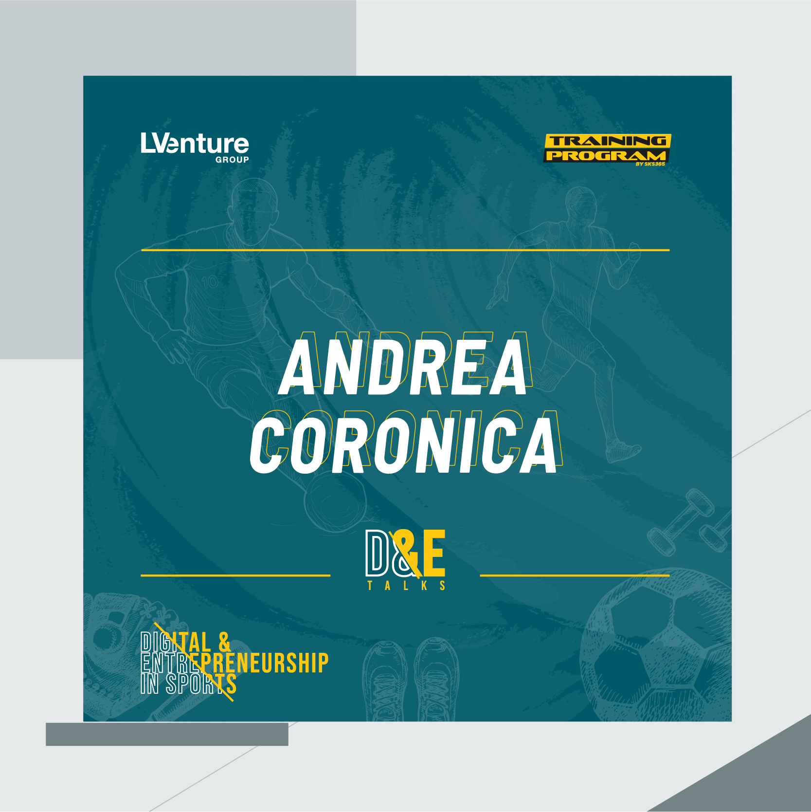 D&E Talks – Andrea Coronica