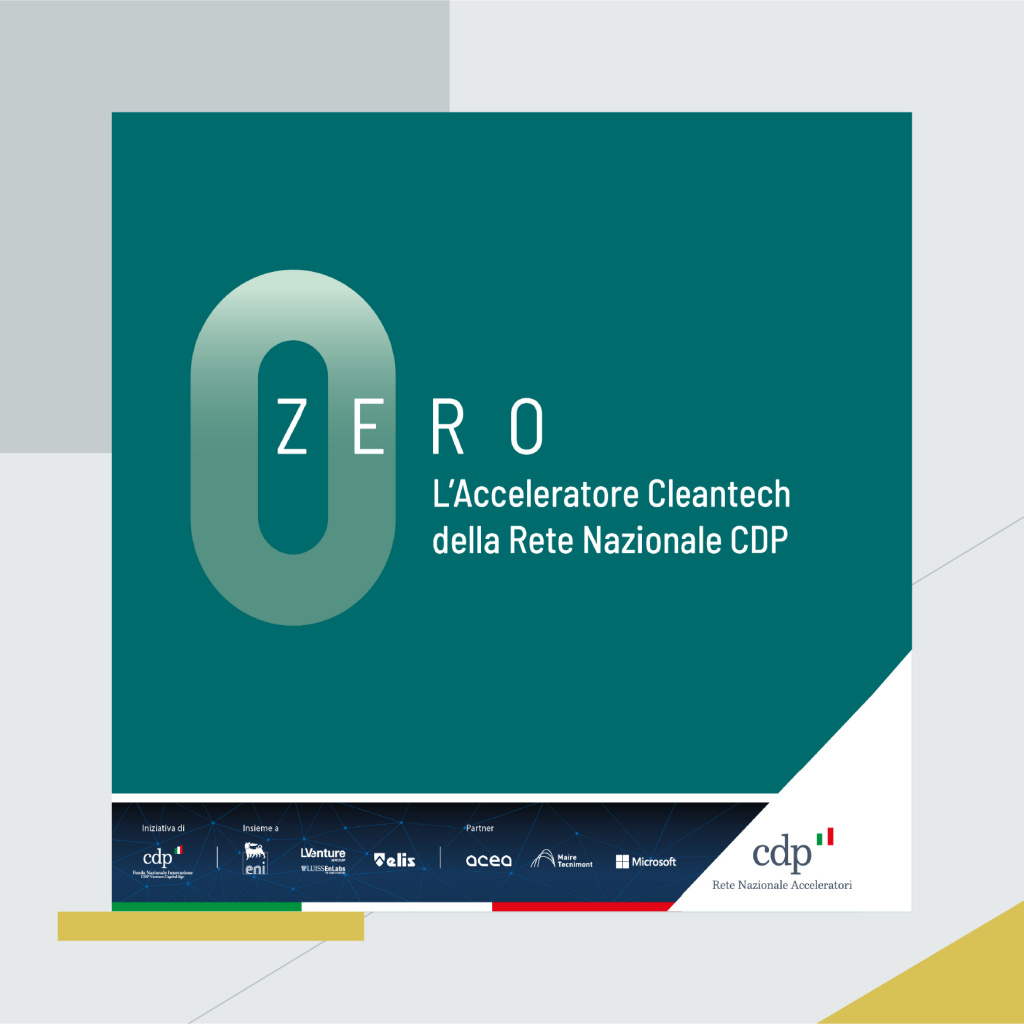 ZERO, the new Cleantech startup accelerator, is launched