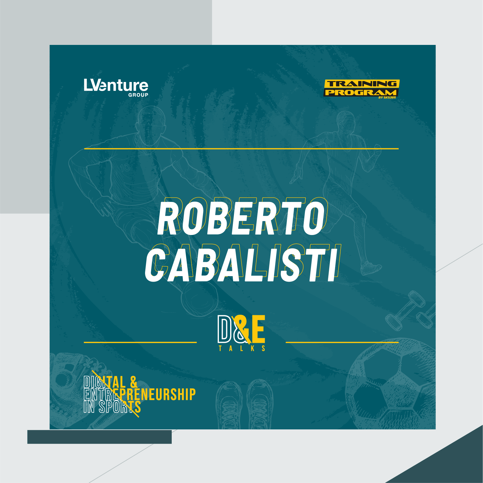 D&E Talks – Roberto Cabalisti
