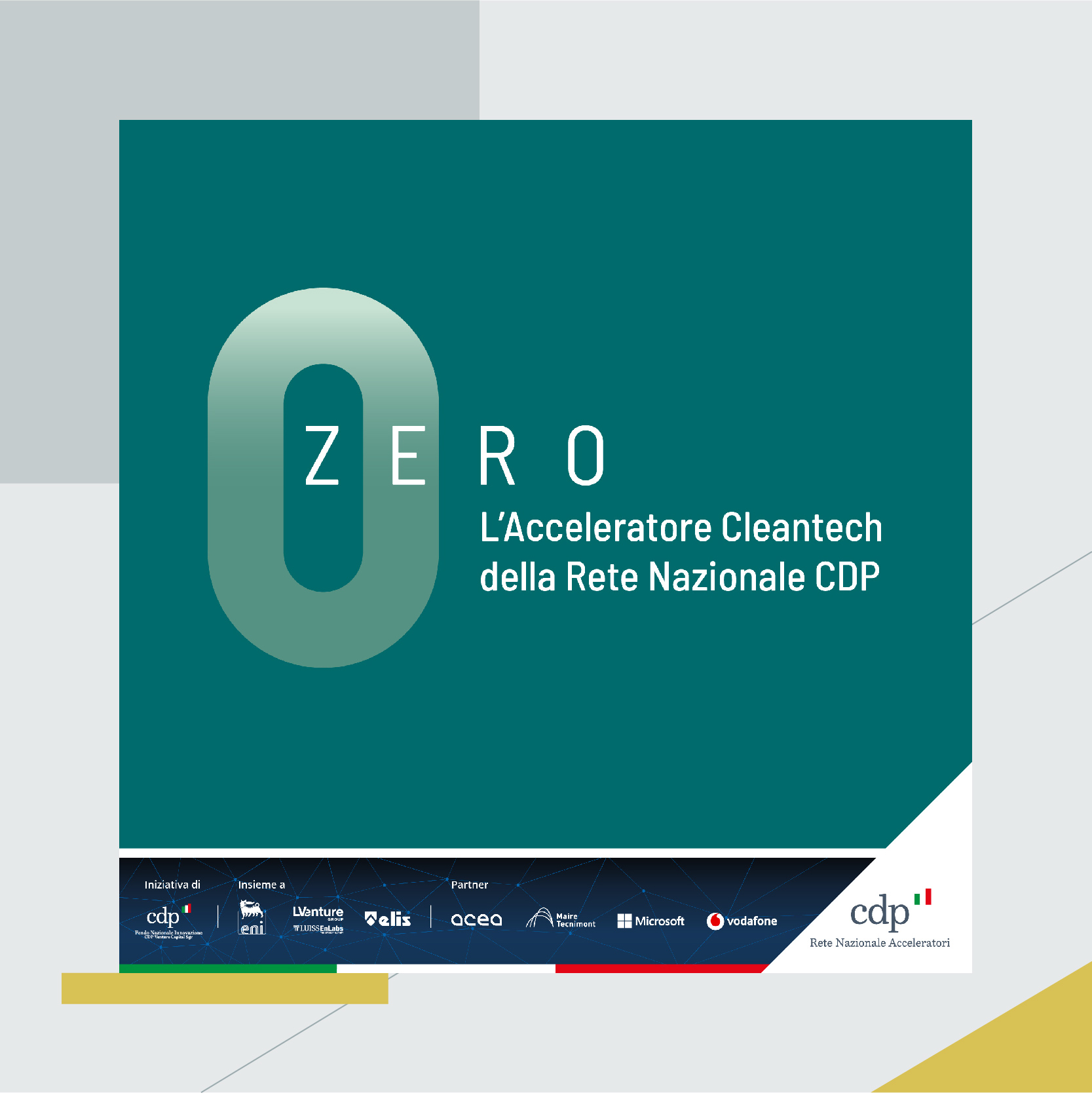 ZERO: 9 startup Cleantech selezionate dalla seconda edizione del programma di accelerazione