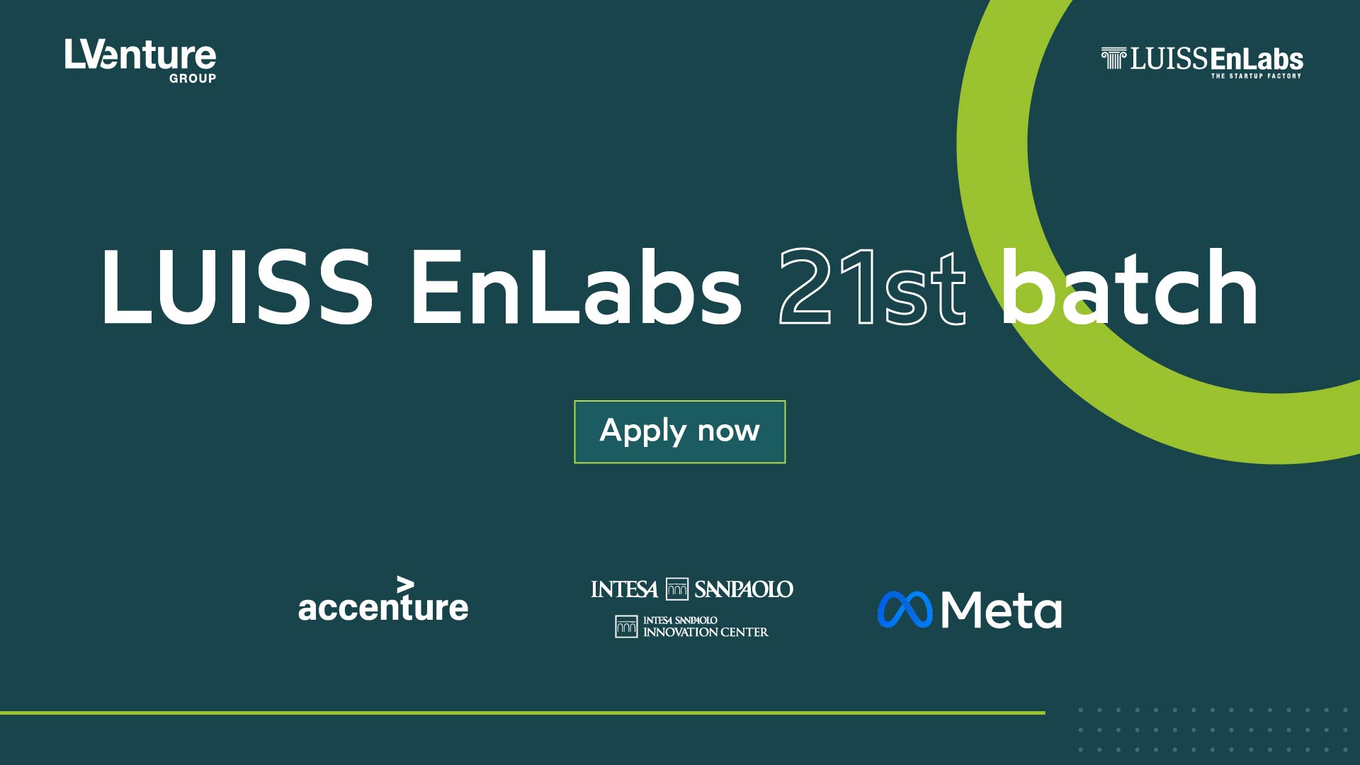 LVenture Group: LUISS EnLabs 2023 call for startups kicks-off