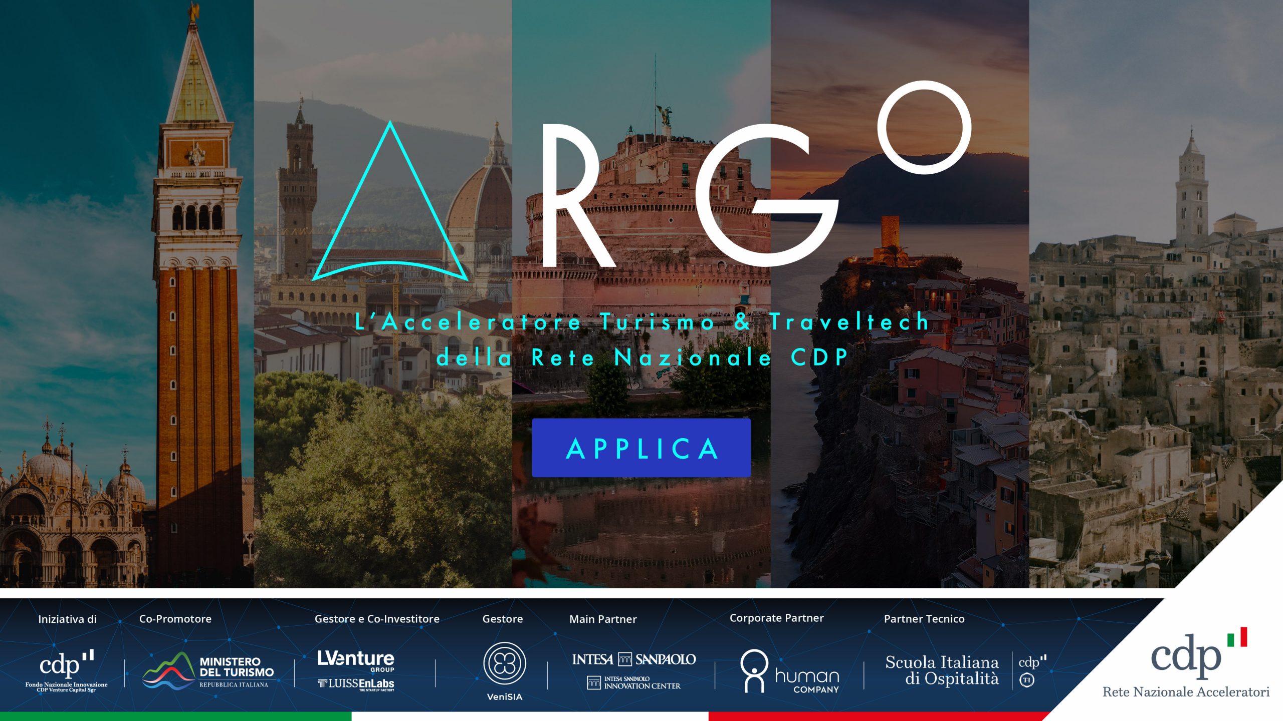 CDP Venture Capital: nasce Argo, l’acceleratore di startup con soluzioni innovative per i settori del Turismo e dell’Ospitalità