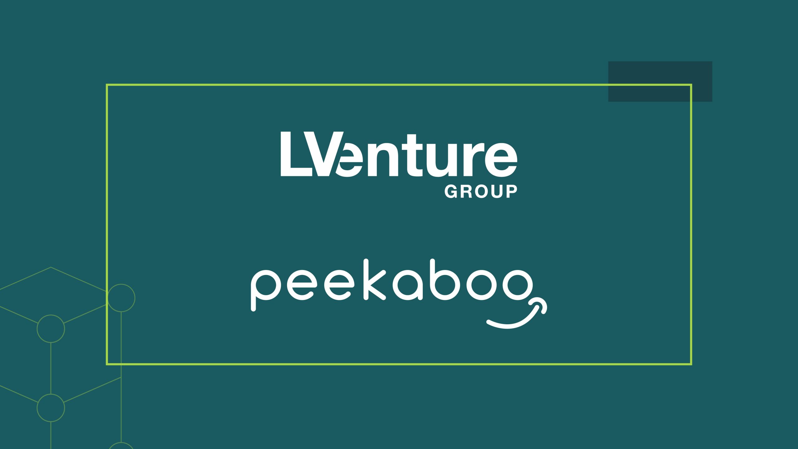Corporate Venturing: LVenture Group e Peekaboo stringono un accordo di partnership